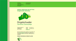 Desktop Screenshot of dingi.ch