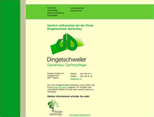 Tablet Screenshot of dingi.ch